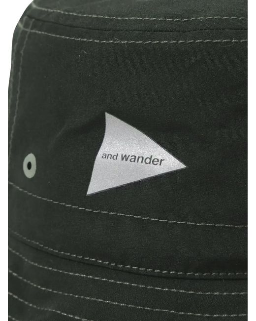 And Wander Green Fischerhut Mit Kordelzug