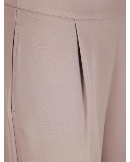Stefano Mortari Brown Pleated Cuffed Trousers