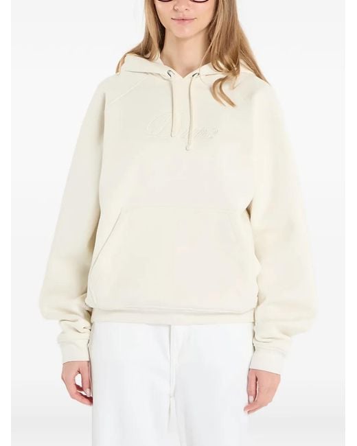 Dime Natural Cursive Logo Hoodie