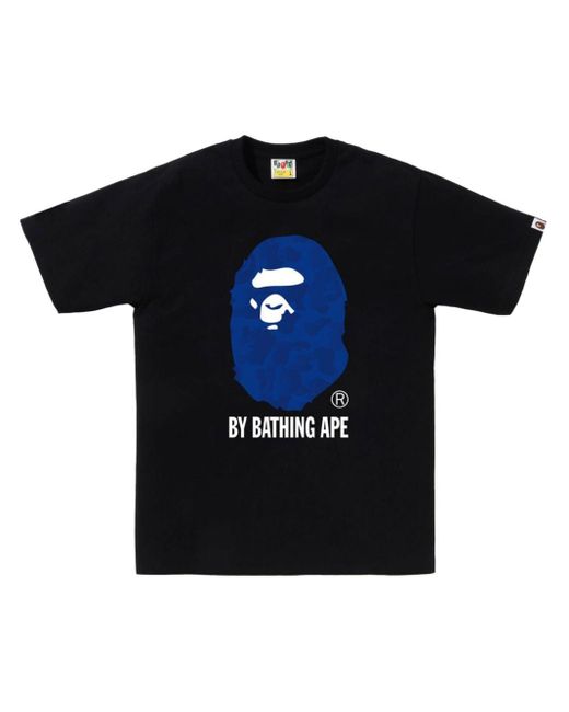 メンズ A Bathing Ape Ape Head Tシャツ Black