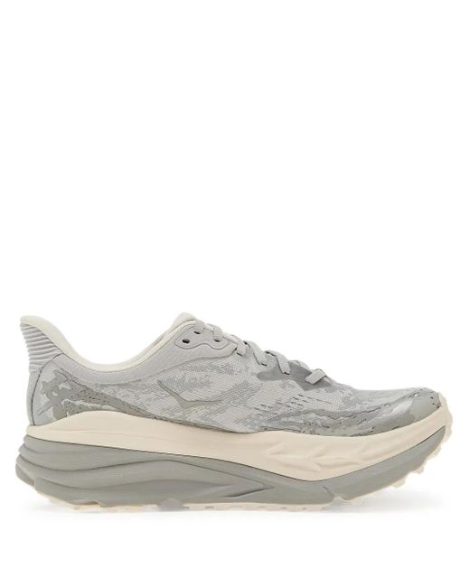 Hoka One One White Stinson 7 Sneakers for men
