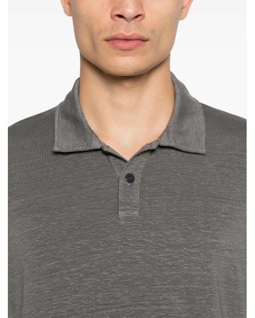 メンズ Daniele Fiesoli スラブ ポロシャツ Gray