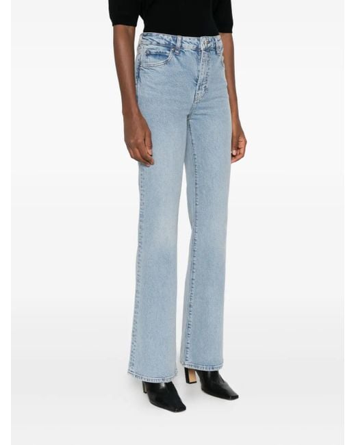 FRAME Blue The Arrow Bootcut Jeans