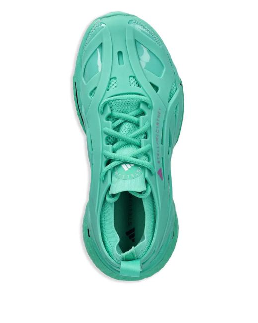 Adidas By Stella McCartney メッシュパネル スニーカー Green