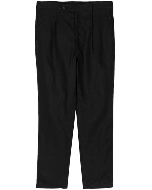 Pantaloni con pieghe di Comme des Garçons in Black da Uomo
