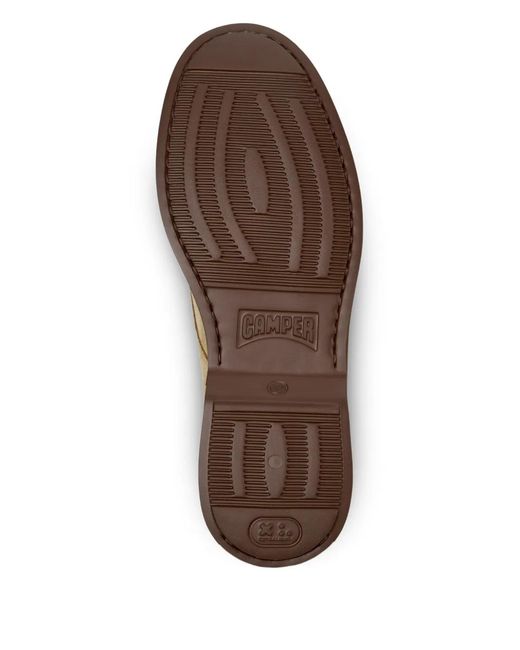 Camper Brown Norman Lace-Up Derby Shoes for men