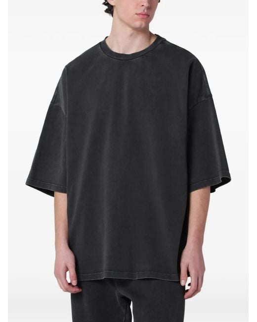 Entire studios Black Boxy-Fit Cotton T-Shirt for men