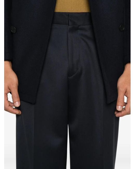 Lardini Blue Migio Tailored Wool Trousers for men