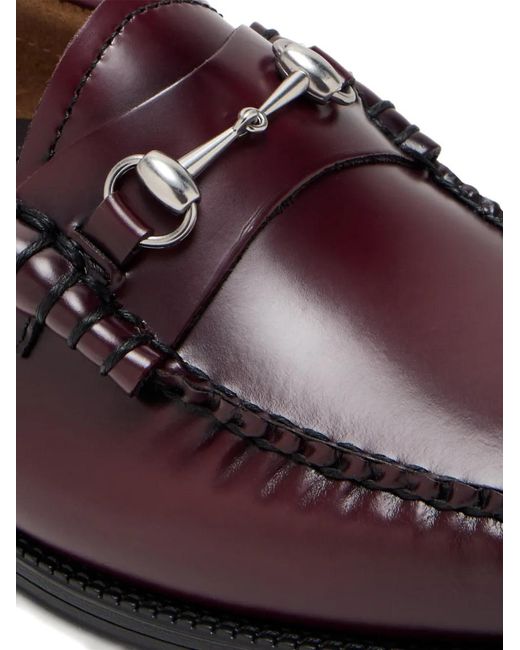 G.H.BASS Gray Easy Weejuns Lianna Horsebit Loafers