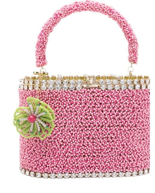 Mini Sac À Main À Ornements Rosantica en coloris Pink
