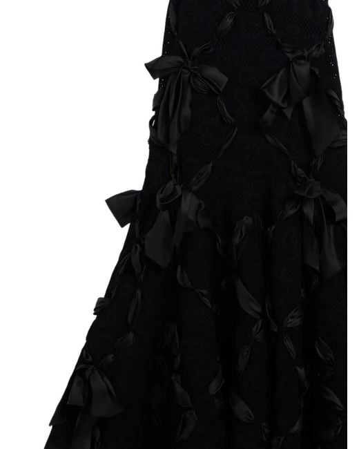 Givenchy Black Sliced Long Dress