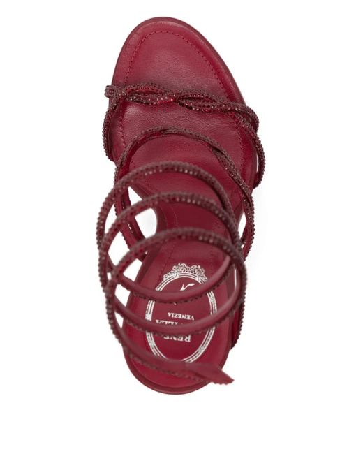 Sandali Con Decorazione 110Mm di Rene Caovilla in Pink