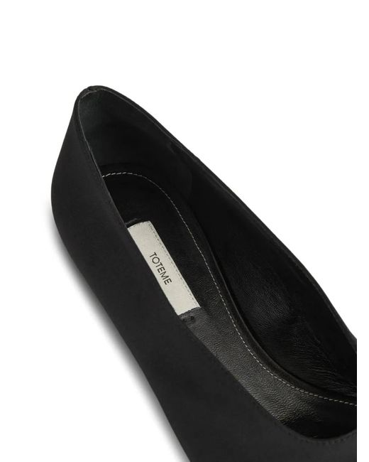 Totême Black Bow-Detail Pumps