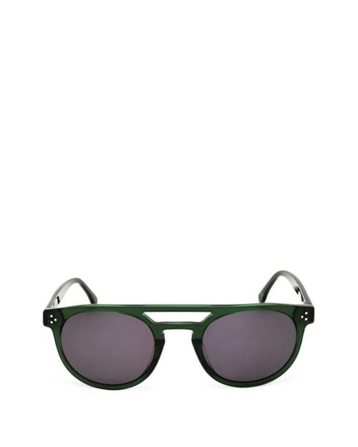 Gap Black Round-Frame Sunglasses for men