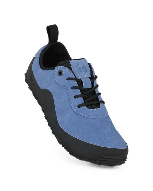 Be Lenka Blue Trailwalker 3.0 Suede-Finish Lace-Up Sneakers
