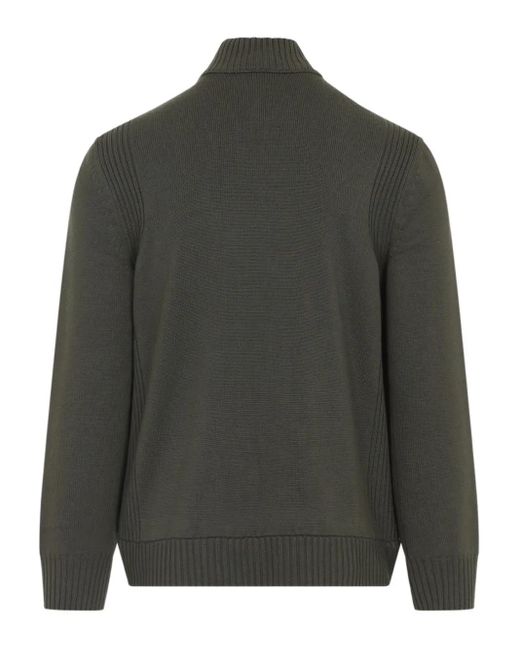 Moncler Green Padded Zip-Up for men