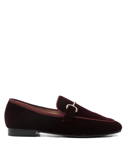 Bibi Lou Black Velvet Loafers