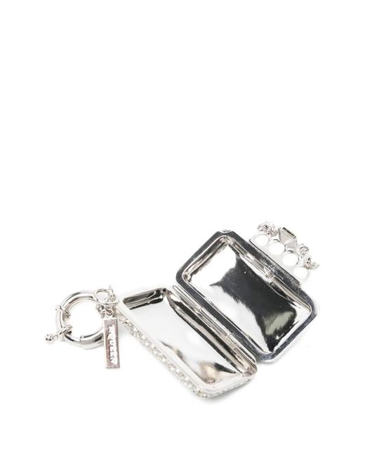 McQueen White Knuckle Clutch Charm