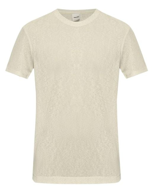 Nanushka Natural Round Neck T-shirt for men
