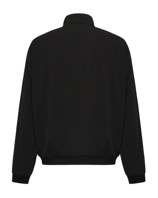Represent Black Zip-Fastening Bomber Jacket for men