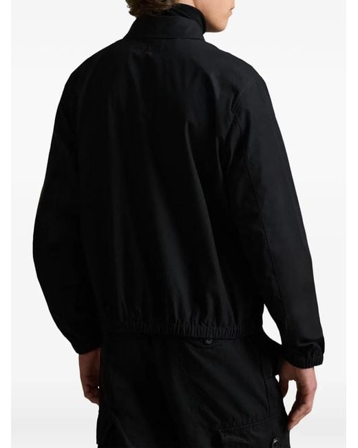 ブラック Lauren Ralph by Polo ジャンパー Jacket Zip Full Lined Blend Wool Black Men's Lauren Ralph Polo M ジャケット・アウター