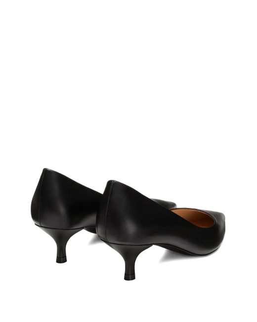 Stuart Weitzman Black 50Mm Power Pointed-Toe Pumps