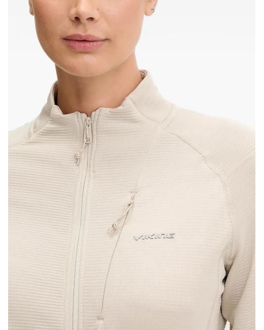 Viking Natural Birger Zip-Up Ribbed Jacket