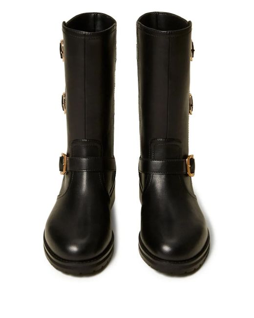 Twinset バイカーブーツ Black