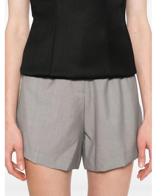 Racil Wollen Shorts in het Gray