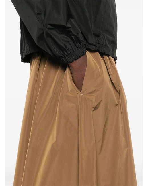 Herno Rok Met Elastische Tailleband in het Natural