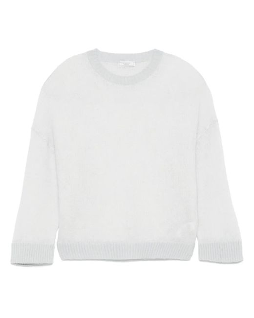 Peserico オープンニット セーター White