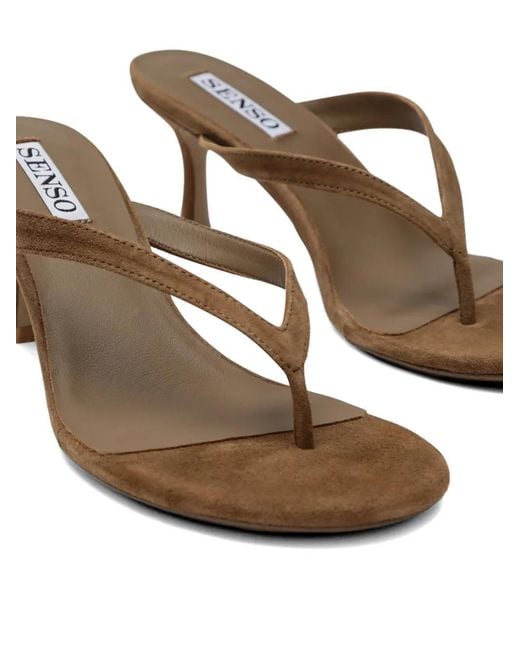 Senso Brown Farah Open-Toe Sandals