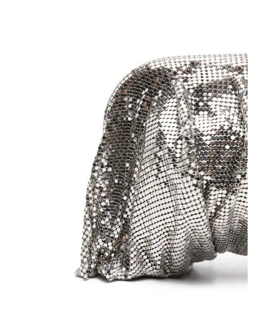 Benedetta Bruzziches Kleine Clutch Met Kettingband in het Gray