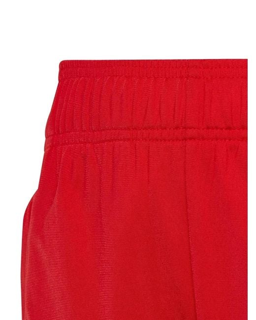 Adidas Red Adicolor Sst Track Pants for men