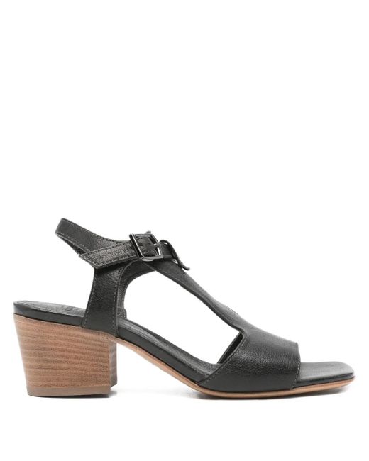 STURLINI FIRENZE Black 50Mm Buckle-Fastening Leather Sandals