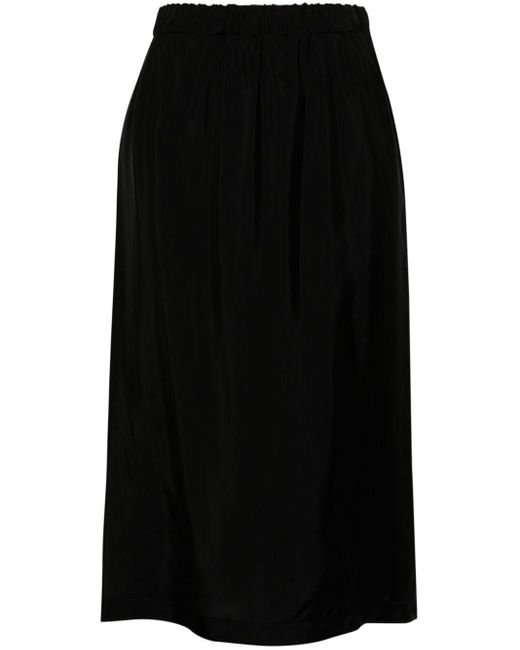 Falda de tubo Fabiana Filippi de color Black