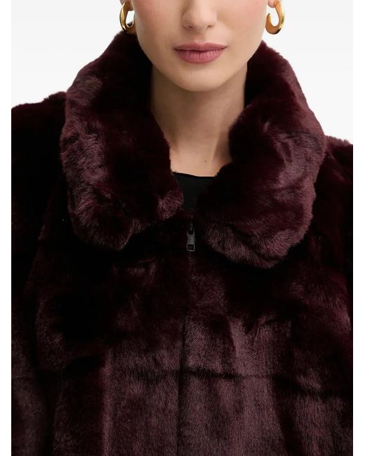Bardot Black Sylvie Faux Fur Jacket