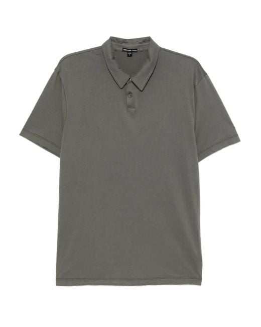 Polo Lotus À Effet Brossé James Perse pour homme en coloris Gray