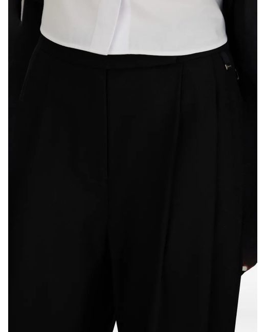 Herno Blue Pleated Pants
