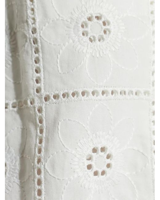 Paul Smith White Button-Up Mini Dress
