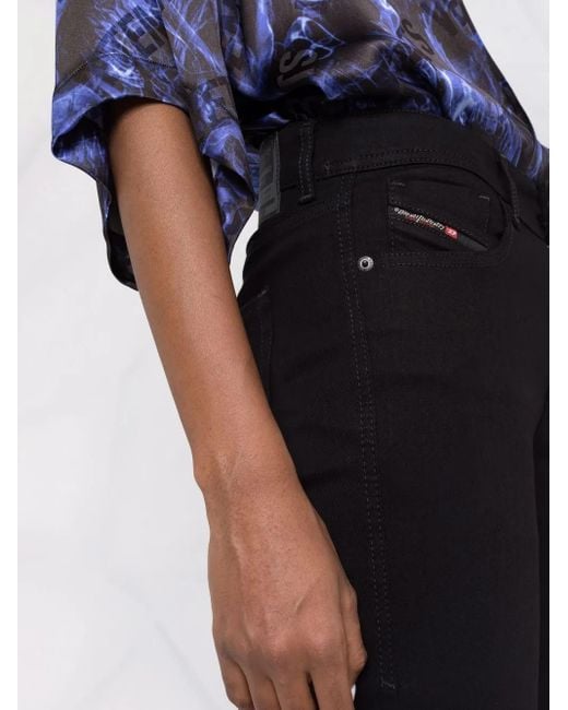 DIESEL Black 2017 Slandy 069Ef Skinny Jeans