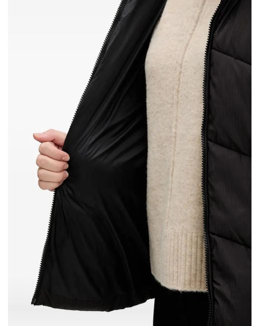 Desigual Black Zip-Fastening Padded Jacket