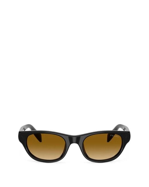 Prada Black Cat-Eye Frame Sunglasses