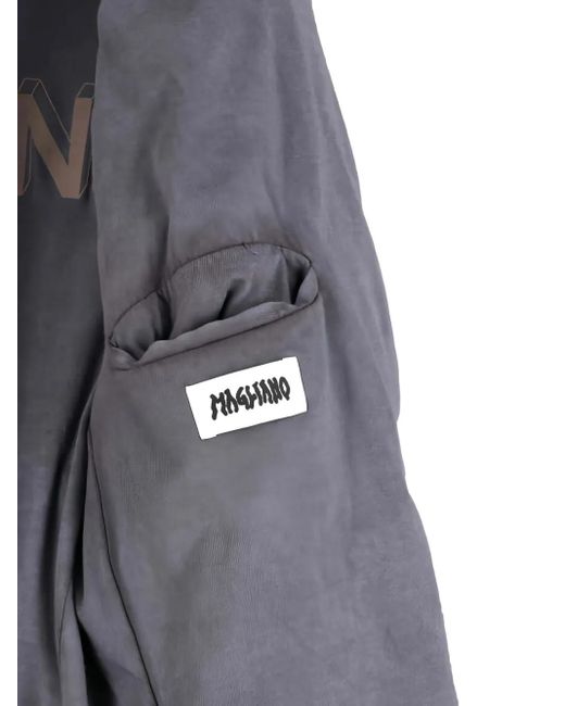 Magliano Gray Two-Button Padded Blazer for men