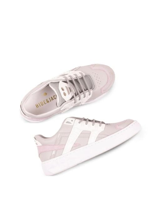 HIDE & JACK Pink Mini Silverstone Sneakers
