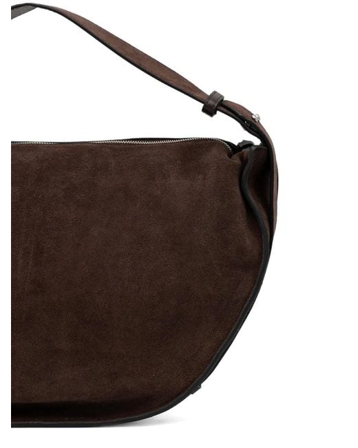 Marc O' Polo Brown Medium Hobo Zip Shoulder Bag