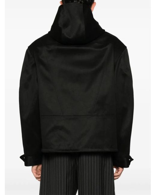 Giacca Con Tasche di Mugler in Black da Uomo