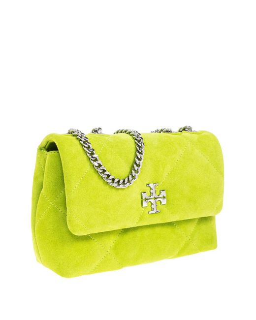 Tory Burch Yellow Mini Kira Cross Body Bag