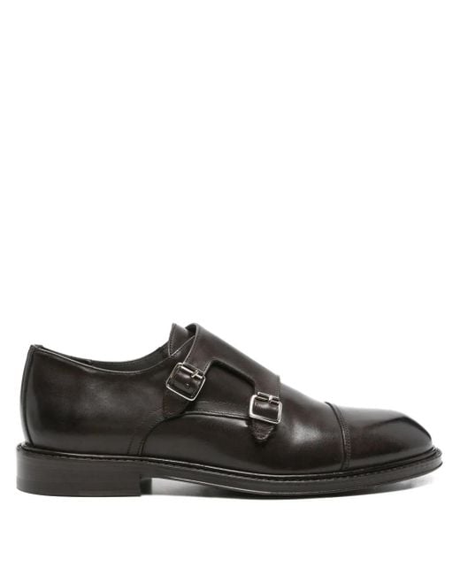 Corneliani Brown Flat Shoes for men