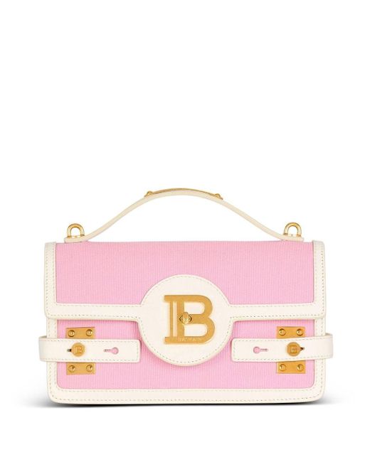 Balmain Pink B-buzz 24 Shoulder Bag